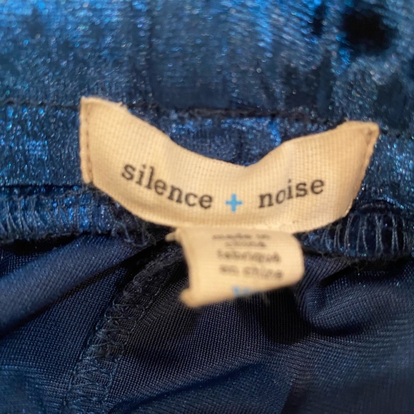 Silence and Noise crushed Velvet Pants Sz XS - Picture 5 of 5